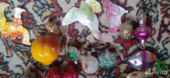 Елочные игрушки СССР