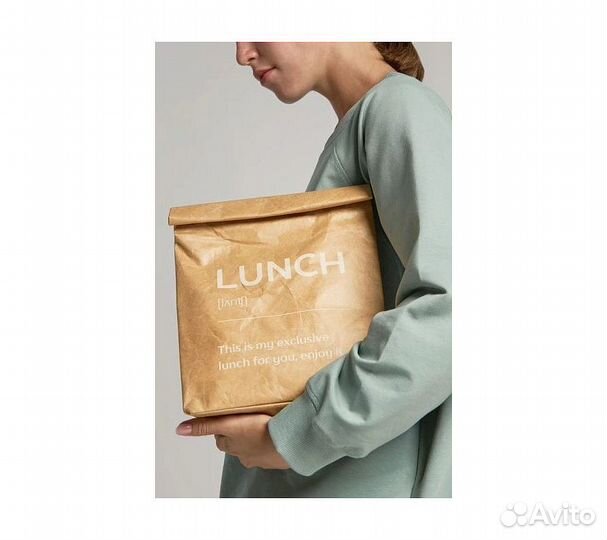 Сумка для ланча RoadLike lunch time, желтый