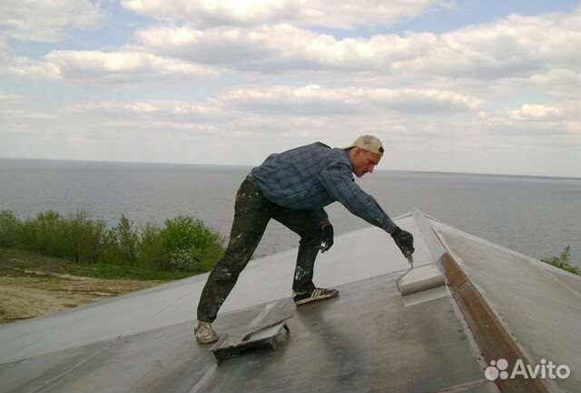 Покраска крыш