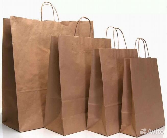 Пакеты бумажные крафт