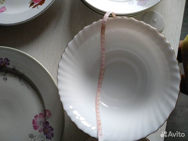 Блюда тарелки глубокие большие