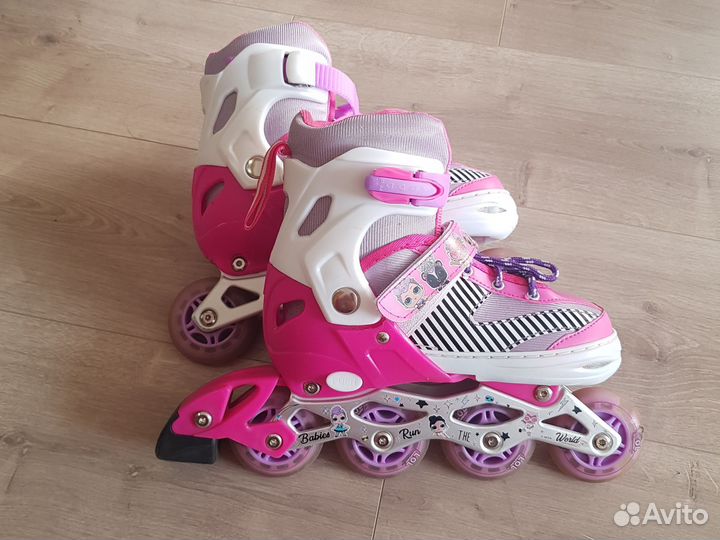 Коньки детские раздвижные 35-38