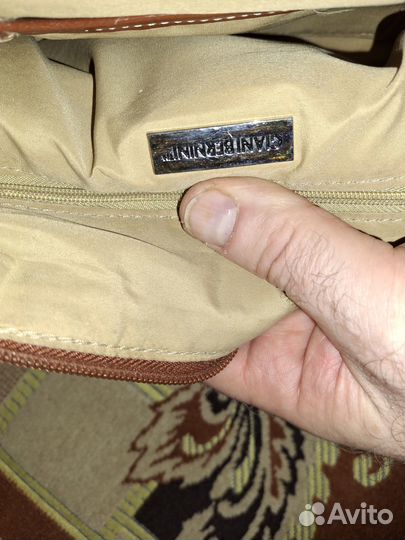 Сцмка,кожа,Италия,Glani Bernini