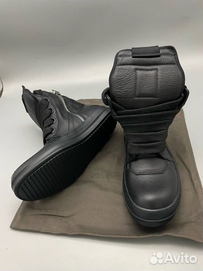 Кеды Rick Owens Lido Jumbo Laced Geobasket High 'B