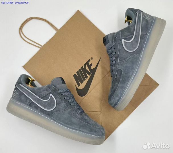 Кроссовки Nike Air Force 1 Low Grey (Арт.62245)