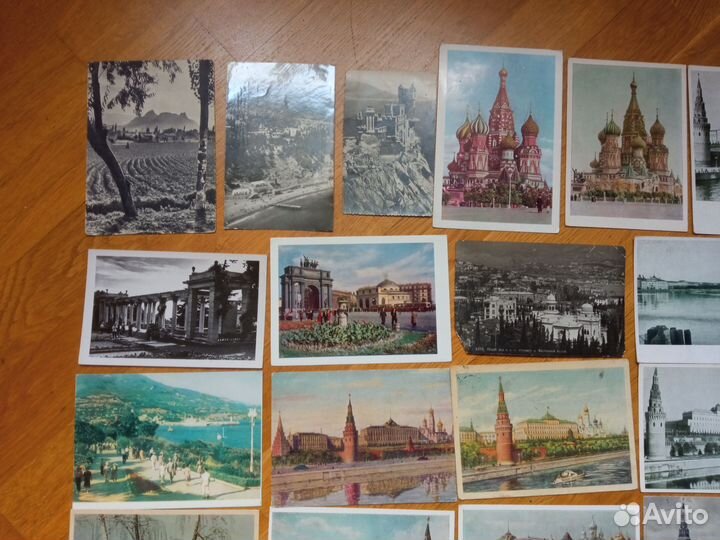 Открытки 30-60 годов СССР