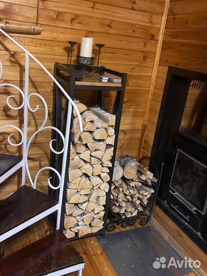 Дровница для камина, бани
