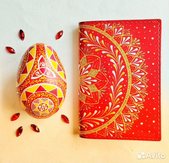 Обложка на паспорт кожа