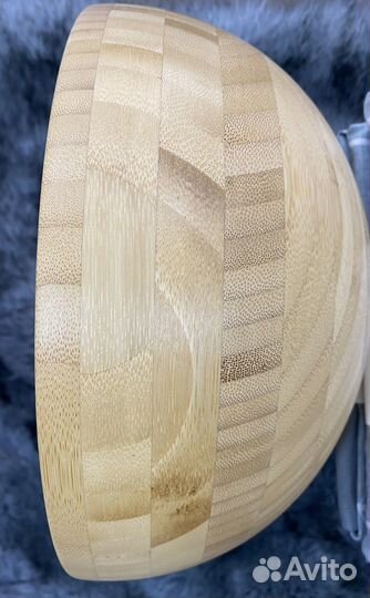 Бамбуковая салатница blanda matt IKEA 28 см