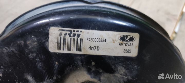 LADA Vesta с 15г Тормозная система