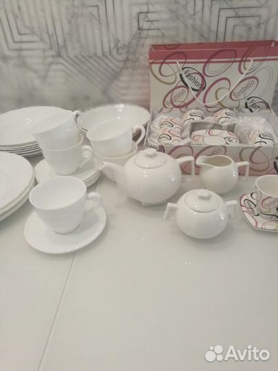 Посуда. Чайный кофейный набор