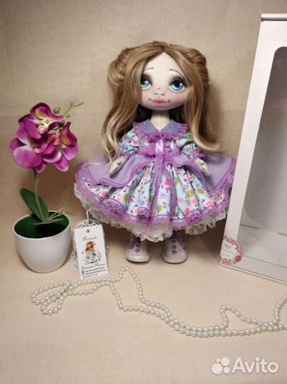 Кукла текстильная авторская интерьерная