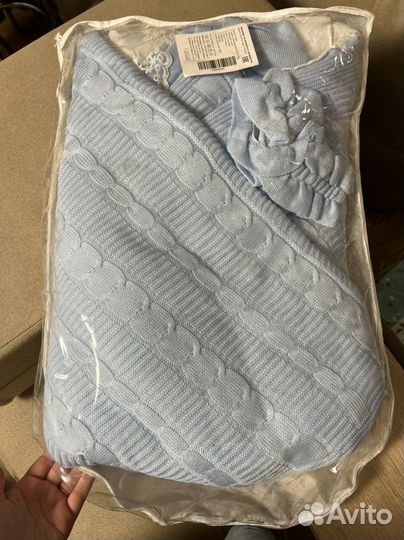 Комплект на выписку/конверт 6 предметов новый