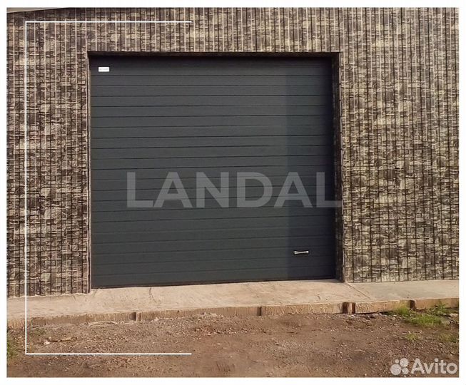 Секционные подъёмные гаражные ворота