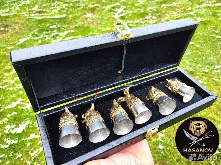 Подарок мужчине набор рюмок перевёртыши