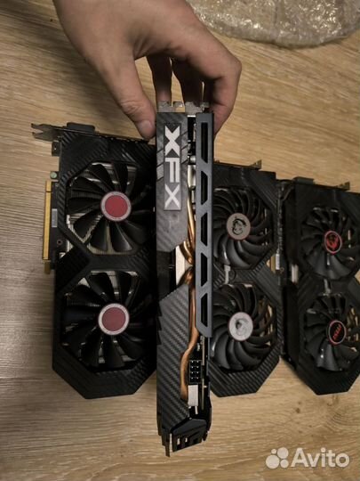 Видеокарта Radeon XFX RX 580 8gb