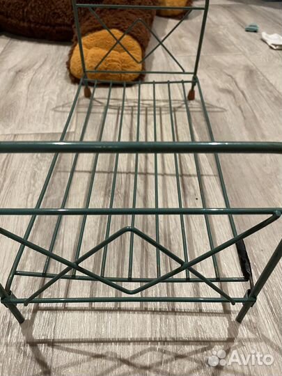 Кроватка металлическая СССР,кукольная