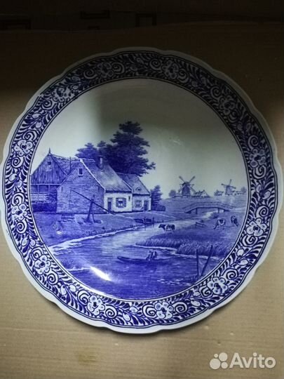 Коллекционные настенные тарелки Delft