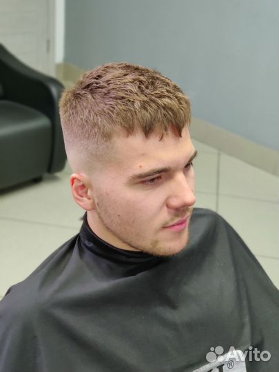Барбер мужская стрижка