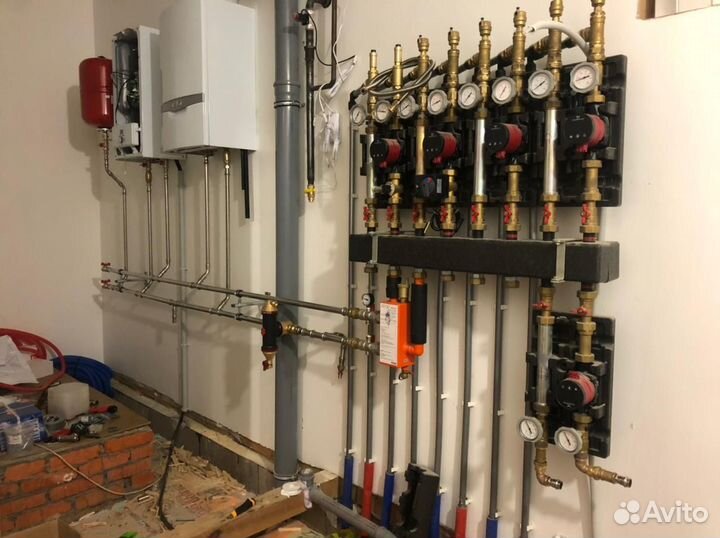 Отопление водоснабжение теплый пол