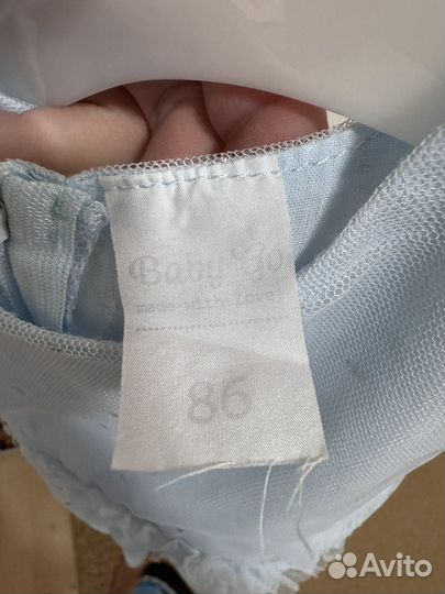 Платье для девочки 86