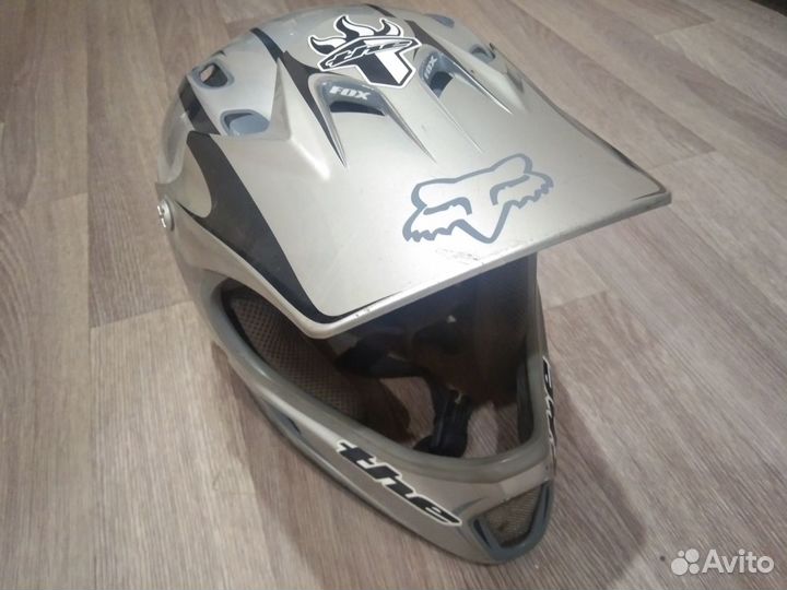 Продам шлем с очками для мотокросса