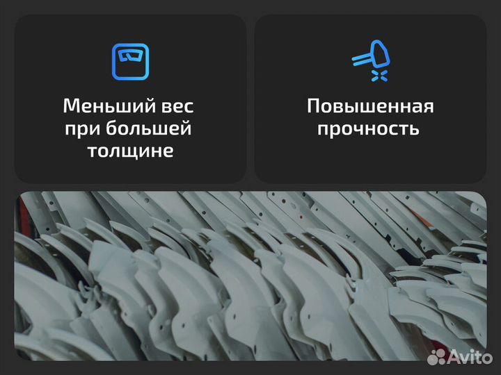 Правое крыло Kia Spectra LD (2004–2006) Киа Спектра LD (2004–2006)