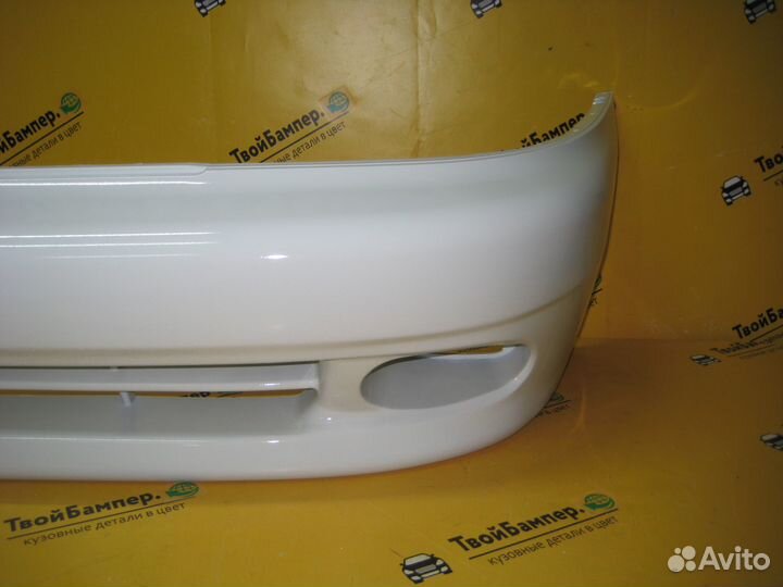 Бампер передний Chevrolet Lanos белый