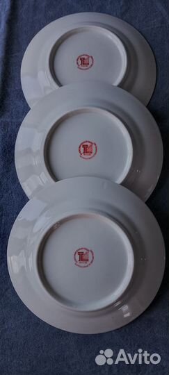 Старинные тарелки Торгсин