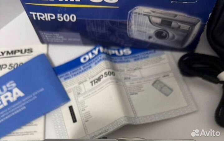 Плёночный фотоаппарат Olympus trip 500