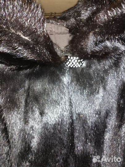 Полушубка женская, натуральный мех/ размер 48/50