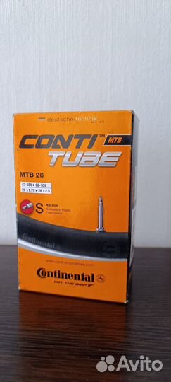 Камера велосипедная mtb 26 continental