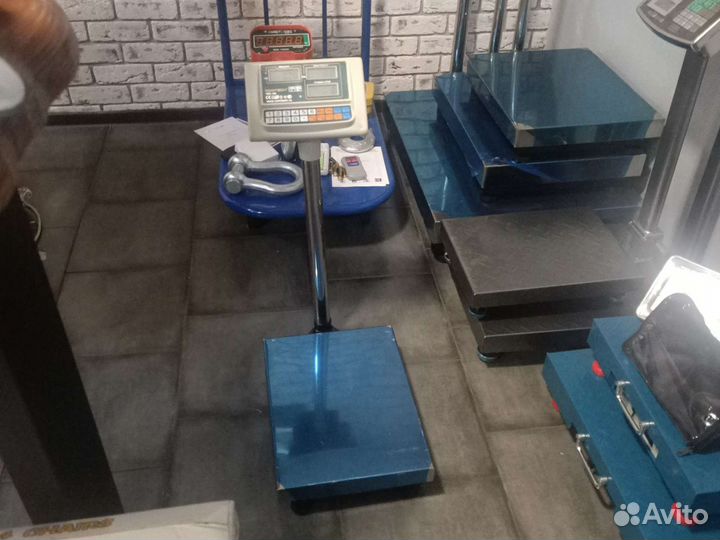 Весы товарные платформенные напольные