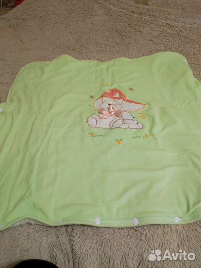 Зимний плед детский