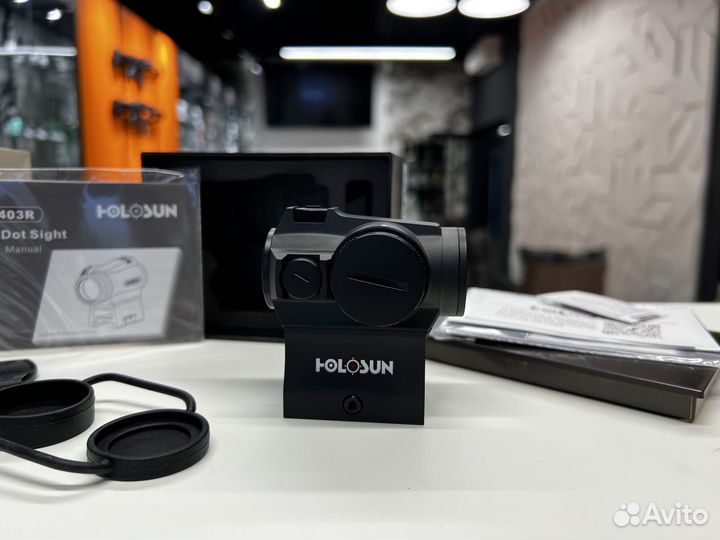 Коллиматор Holosun HS403R (красная точка)