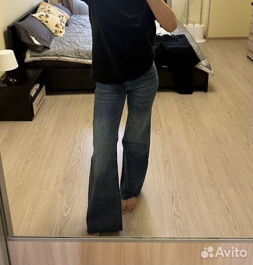 Джинсы клеш женские