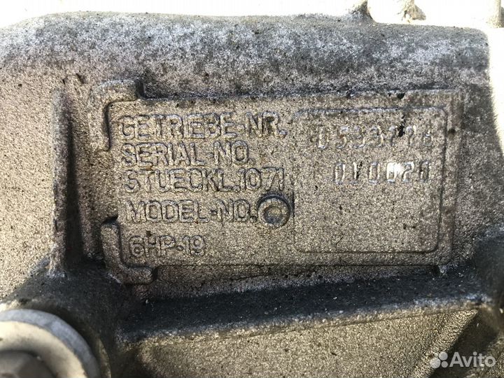 АКПП Bmw e90 N46 6HP19 ZF