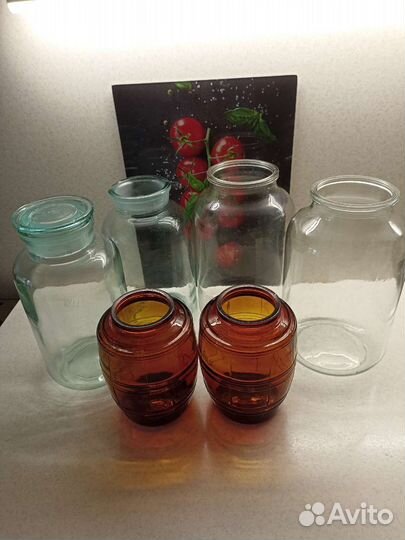 Банка стеклянная 2л., 4л., 5л