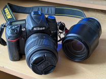 Зеркальный фотоаппарат Nikon d7000 (2 объектива)