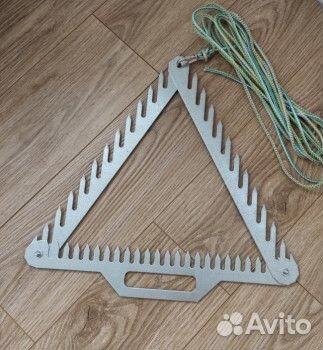 Донная коса (пила) (верёвка+карабин)