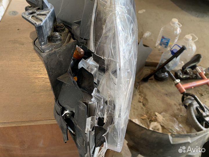 Передняя левая фара хендай солярис