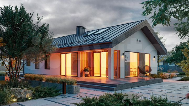 Дом 150 м² на участке 6 сот.