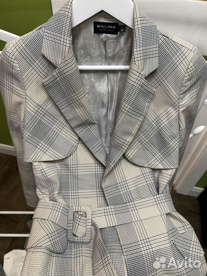 Костюм с юбкой malina fashion xs