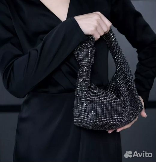 Сумка со стразами