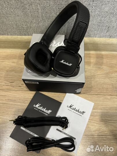 Беспроводные наушники marshall major 4