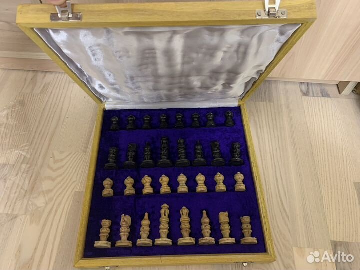 Каменные шахматы ручная работа