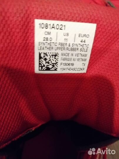 Боксерки asics 43 размер