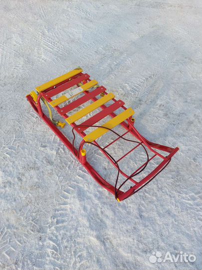 Детские санки с колесами