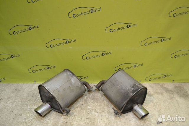 Глушитель правый левый Subaru Legacy Outback B13