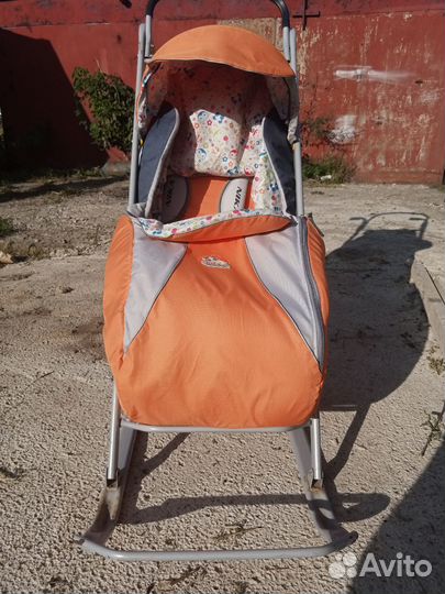 Коляска санки